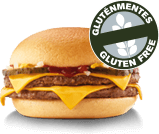 Gluténmentes Dupla Sajtburger